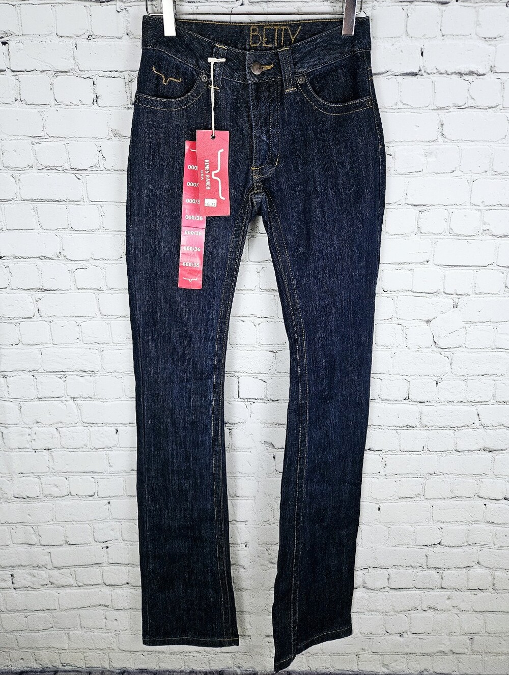 KIMES RANCH | Betty mid-rise slim bootcut western ranch jeans